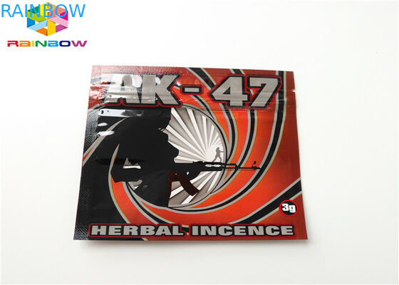 초본 향 적용되는 Resealable 비닐 봉투 AC1003 CBD Vape 기름 카트리지 포장