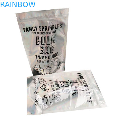 자필 포장은 지퍼 주머니 부대 주문화에 의하여 인쇄된 플라스틱을 위로 서 있습니다