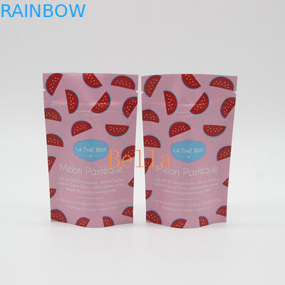 지플락 담배 잎을 포장하는 Mylar 초본 향은 부대 120-180 Mic 간격을 위로 서 있습니다