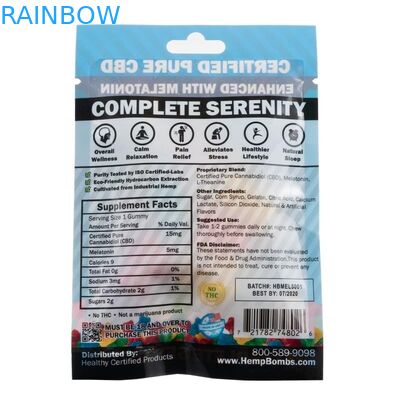 냄새 증거 초본 향 포장 Zip 자물쇠 Mylar CBD 기름 잡초 대마는 사진 요판 인쇄를 자루에 넣습니다