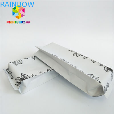 Kraft 종이 측 삼각천은 커피 주머니, 밀봉한 비닐 봉투 주문 인쇄를 위로 서 있습니다