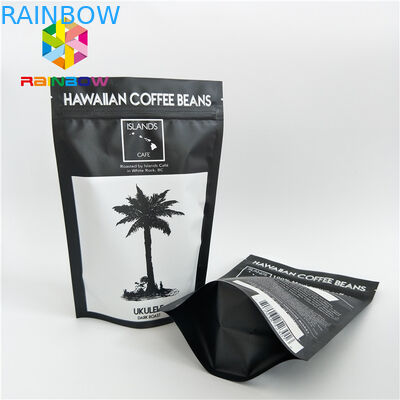 벨브를 가진 알루미늄 호일 주문 인쇄를 포장하는 분말 차 견과 플라스틱 주머니