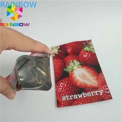 Resealable 지플락 Mylar 주머니 CBD 대마 잡초 포장을 포장하는 냄새 증거 비닐 봉투