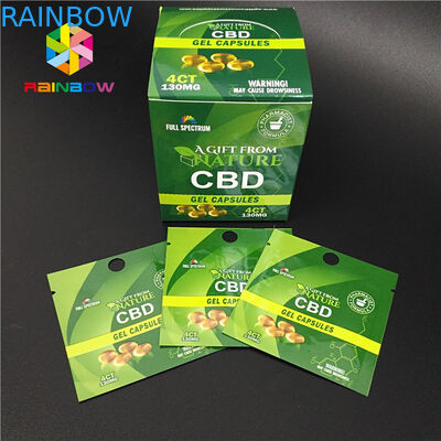 Resealable 지플락 Mylar 부대 CBD 대마 잡초 포장을 포장하는 아이 증거 플라스틱 주머니