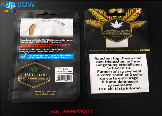 창을 가진 CBD GUMMIES 플라스틱 물집 Packa 부대에 의하여 박판으로 만들어지는 알루미늄 향낭