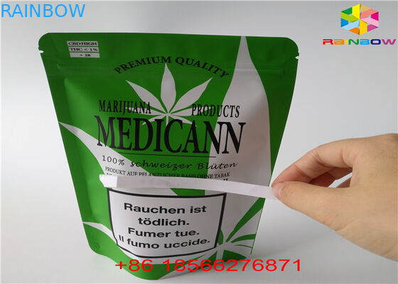 창을 가진 CBD GUMMIES 플라스틱 물집 Packa 부대에 의하여 박판으로 만들어지는 알루미늄 향낭