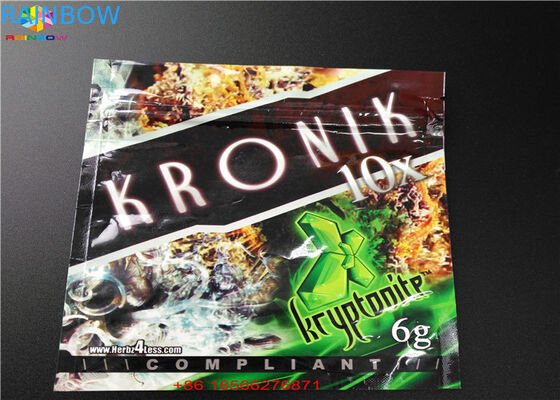 아이 증거 지퍼 알루미늄 호일은 주머니 CBD/카트리지 Packingfor 설탕 분말을 위로 서 있습니다