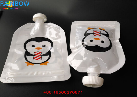 알루미늄 호일을 포장하는 FDA/SGS 주둥이 부대는 액체 음식/음료를 위한 부대를 위로 서 있습니다