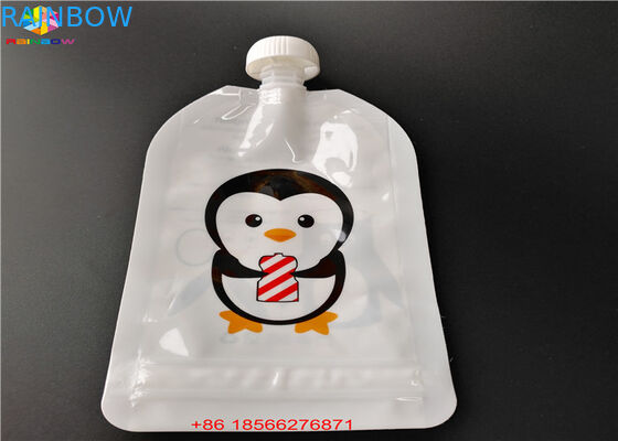 알루미늄 호일을 포장하는 FDA/SGS 주둥이 부대는 액체 음식/음료를 위한 부대를 위로 서 있습니다