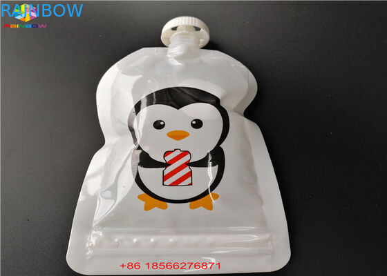 알루미늄 호일을 포장하는 FDA/SGS 주둥이 부대는 액체 음식/음료를 위한 부대를 위로 서 있습니다