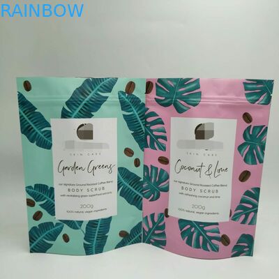 1닢의 옆 명확한을 가진 커피 Eco 음식 부대를 포장하는 자필 플라스틱 티백