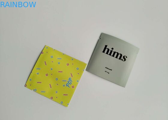 냄새 증거 비타민을 포장하는 디지털 방식으로 관례에 의하여 인쇄된 플라스틱 주머니는 분말 부대를 요약합니다