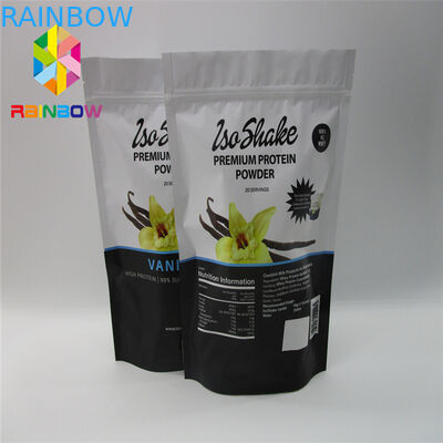 단백질 분말을 위한 알루미늄 호일 차 음식 지플락 부대를 포장하는 재상할 수 있는 플라스틱 주머니