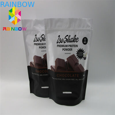 단백질 분말을 위한 알루미늄 호일 차 음식 지플락 부대를 포장하는 재상할 수 있는 플라스틱 주머니