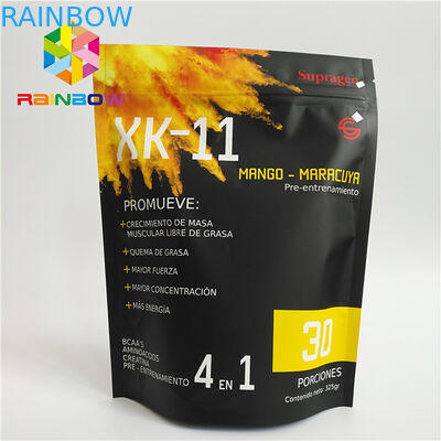 단백질 분말을 위한 알루미늄 호일 차 음식 지플락 부대를 포장하는 재상할 수 있는 플라스틱 주머니