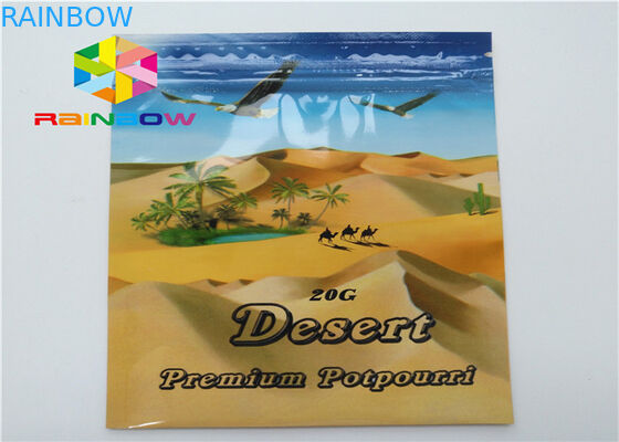 작은 지플락 패킹 부대, 초본 향 에너지 알약을 위한 알루미늄 호일 주머니