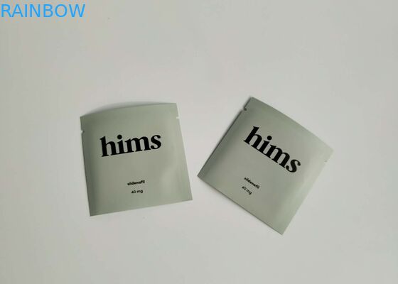 열 - 물개 알루미늄 호일은 주머니 인스턴트 커피 눈물을 가진 포장 자루 부대를 위로 서 있습니다