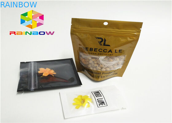 초본 향을 위한 3 옆 물개를 포장하는 광택 있고는/광택이 없는 효력 플라스틱 주머니