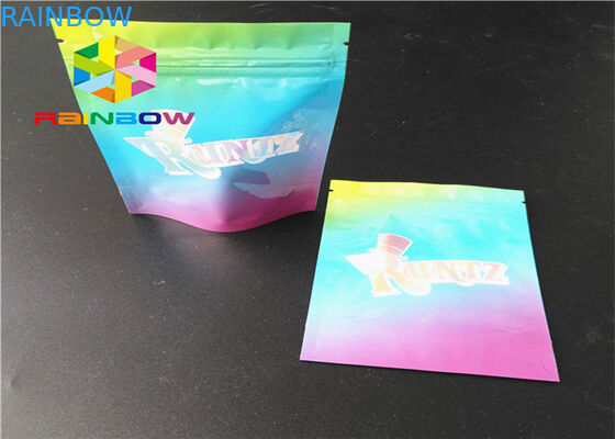 초본 향을 위한 3 옆 물개를 포장하는 광택 있고는/광택이 없는 효력 플라스틱 주머니