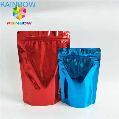 음식 급료 관례는 위로 서 있습니다 주머니에 의하여 인쇄된 냄새 증거 알루미늄 호일 Ziplock를 인쇄했습니다