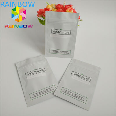 주문을 받아서 만들어지는 화장용 크림 기름 Zip 물개 부대 알루미늄 호일 주머니 인쇄