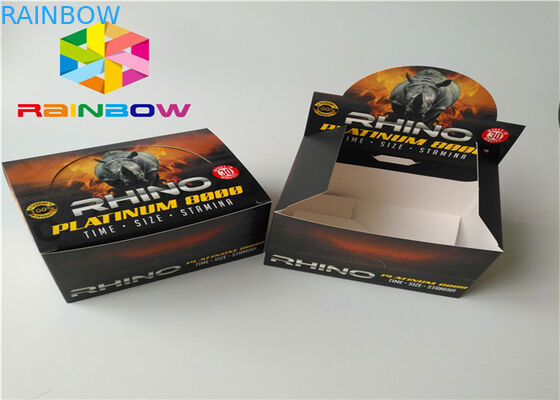 광택 있는 포일 화장용 서류상 패킹에 의하여 재생된 물자를 포장하는 로고 종이상자를 주문을 받아서 만드십시오