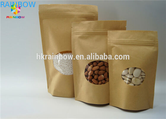 음식을 위한 알루미늄 호일 Zip 자물쇠 종이 봉지 포장 주머니 Doypack 작은 광택이 없는 효력