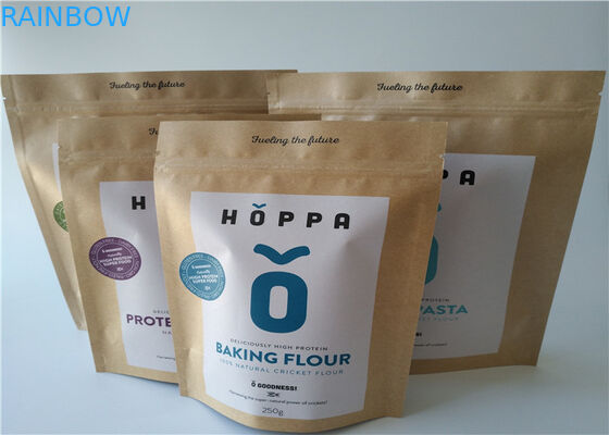 음식을 위한 알루미늄 호일 Zip 자물쇠 종이 봉지 포장 주머니 Doypack 작은 광택이 없는 효력