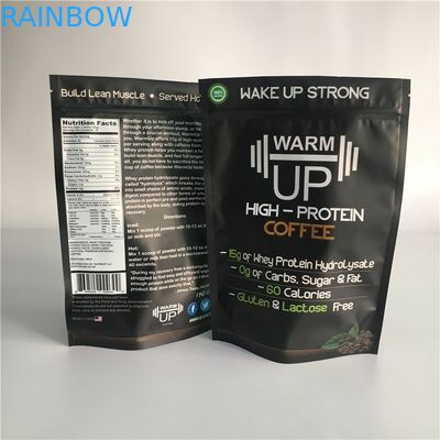 표를 하는 매트 표면 1회분의 커피 봉지 지플락 FDA를 포장하는 음식 급료 플라스틱 주머니