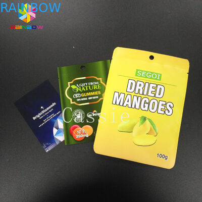 열 - 대량 음식 저장을 위한 알루미늄 호일 부대를 포장하는 물개 주머니 플라스틱 주머니