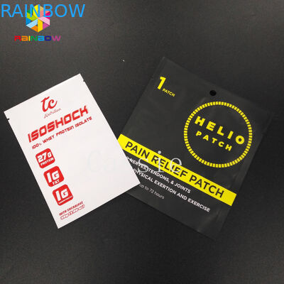 Mylar 플라스틱 알루미늄 주머니 지퍼를 가진 소형 표본 저장을 포장하는 광택이 없는 플라스틱 주머니