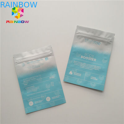 3개의 측에 의하여 밀봉되는 서류 봉투 광택 있는 표면을 포장하는 얼굴 눈 가면 플라스틱 주머니