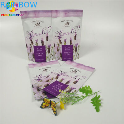 편평한 바닥 몸을 포장하는 주문 광택이 없는 인쇄 포일 주머니는 지퍼를 가진 부대를 제거합니다