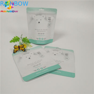 지퍼 정상은 포일 주머니 알루미늄 호일 몸이 부대를 제거하는 포장 Bath 소금을 위로 서 있습니다