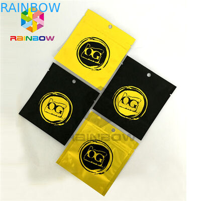 열 - 주문을 받아서 만들어진 광택이 없는 비닐 봉투 사진 요판 인쇄를 포장하는 밀봉된 포일 주머니