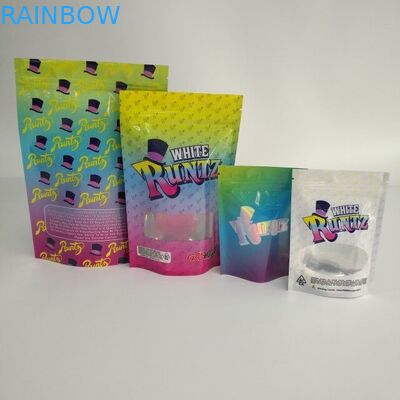 비닐 봉투 디지털 방식으로에 의하여 인쇄되는 Mylar Zip 자물쇠를 포장하는 주문을 받아서 만들어진 광택이 없는 초본 향