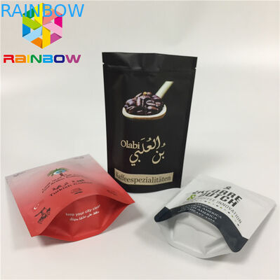 박판으로 만들어진 FDA는 주머니 포장 지퍼를 위로 서 있습니다 사진 요판 인쇄를 가진 주머니를 Foil