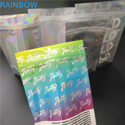 무지개 빛깔 부대가 인쇄한 Vape 카트리지 포일 주머니 Packagi 소금 향미료 반짝임에 의하여 시니 경기를 합니다