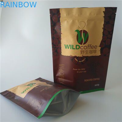 관례는 알루미늄 호일을 위로 서 있습니다 주머니 재상할 수 있는 광택이 없는 끝 PDA SGS 승인을 인쇄했습니다