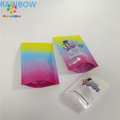 관례는 CBD 사탕 포장을 위한 냄새 증거 Runtz Resealable 지플락 Doypack에 의하여 박판으로 만들어진 물자 부대를 인쇄했습니다