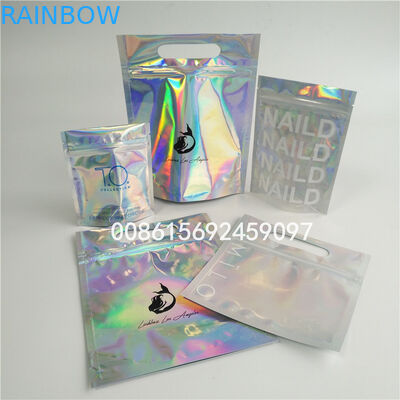 광택 있는 몸을 포장하는 사진 요판 인쇄 포일 주머니는 지퍼/명확한 창을 가진 부대를 제거합니다
