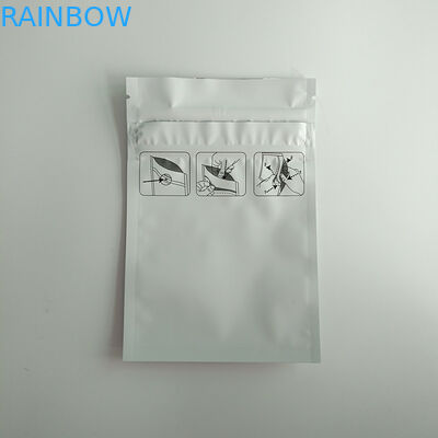 광택이 없는 3 옆 물개는 포장하는 주머니를, 위로 서 있습니다 지퍼 주머니 아이들 증거를 위로 서 있습니다