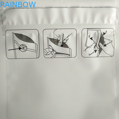 광택이 없는 3 옆 물개는 포장하는 주머니를, 위로 서 있습니다 지퍼 주머니 아이들 증거를 위로 서 있습니다