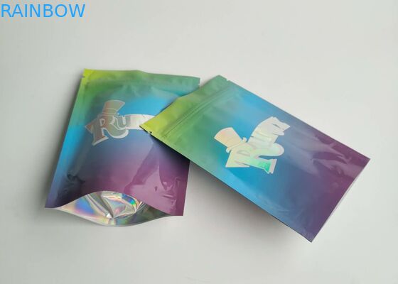 지퍼를 가진 창 자필 과자를 명확하게 포장하는 방습 플라스틱 주머니