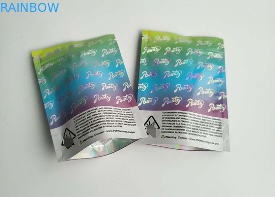 Cindy Runtz 지퍼 부대 완성되는 포일을 포장하는 아이 저항하는 플라스틱 주머니