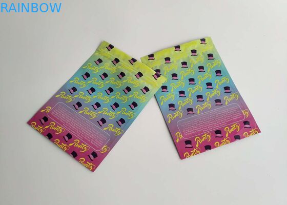 주문 과자 잡초씨 부대 홀로그램 Ziplock를 포장하는 플라스틱 주머니를 위로 서 있으십시오