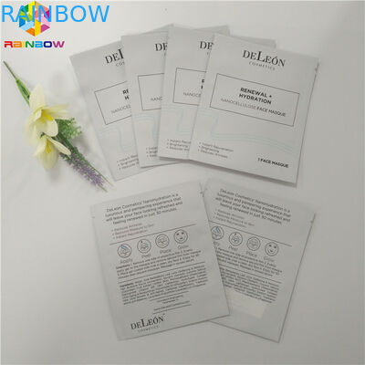알루미늄 호일 플라스틱 화장품 포장 부대 얼굴 패킹 3 측 물개 가면 소포