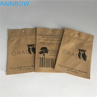 재사용할 수 있는 음식 가루 포장을 위한 관례에 의하여 인쇄되는 종이 봉지 알루미늄 호일 Ziplock