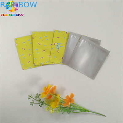 Mylar 3 옆 물개 식사 차 캡슐을 위한 편평한 지퍼 부대를 포장하는 음식 급료 포일 주머니