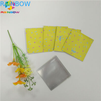 Mylar 3 옆 물개 식사 차 캡슐을 위한 편평한 지퍼 부대를 포장하는 음식 급료 포일 주머니